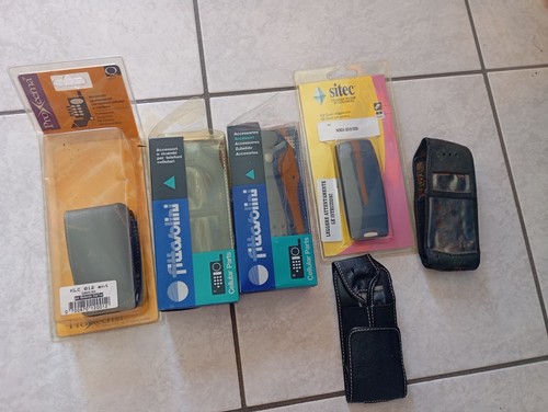 Nokia custodia pelle nera